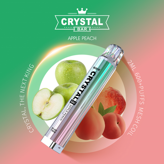 Ske Crystal Bar - Apple Peach 2%
